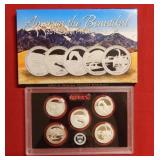 2014 Silver Proof America the Beautiful Quarters