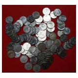 (100) Canadian Nickels - older dates