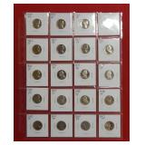 (20) Proof Jefferson Nickels - back to 1957