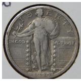 1920 S Standing Liberty Silver Quarter