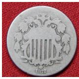 1872 Shield Nickel