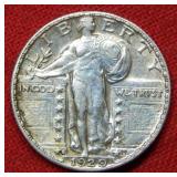 1929 S Standing Liberty Silver Quarter