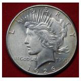 1926 Peace Silver Dollar