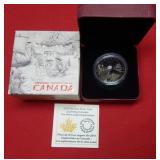 2014 Canada $15 Silver Coin - Exploring Canada