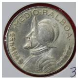 1966 Panama Balboa Silver Coin