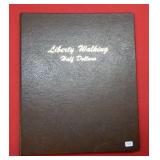 17 Walking Liberty Silver Half Dollars - free book
