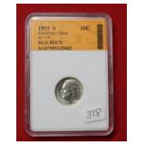 1953 S Roosevelt Silver Dime ***
