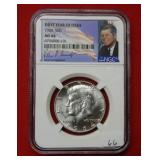 1964 Kennedy Silver Half Dollar NGCMS64 First Year