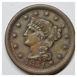 1851 Large Cent
