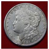 1921 S Morgan Silver Dollar Coin- Peeled Planchet