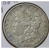 1891 CC Morgan Silver Dollar Coin