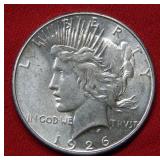 1926 S Peace Silver Dollar Coin