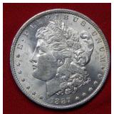1887 O Morgan Silver Dollar Coin