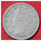 1883 Liberty Head Nickel - No Cents