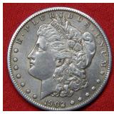 1902 S Morgan Silver Dollar Coin