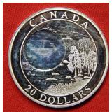 2005 Canada Holographic $20 Silver Commemorative