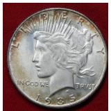 1935 S Peace Silver Dollar Coin