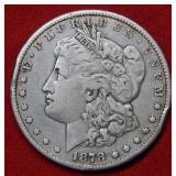 1878 CC Morgan Silver Dollar Coin