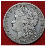 1896 S Morgan Silver Dollar Coin