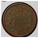 1864 Two Cent Piece