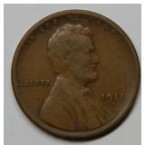 1911 S Lincoln Wheat Cent