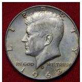 1968 Kennedy Half - Mint Error Mint Mark