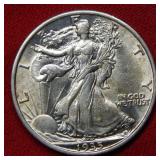1935 Walking Liberty Silver Half Dollar