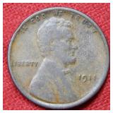 1911 D Lincoln Wheat Cent