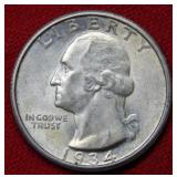 1934 Washington Silver Quarter