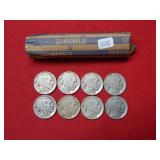 Roll of Assorted Date Buffalo Nickels