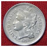 1873 Three Cent Nickel