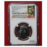 2014 P Clad Kennedy Half Dollar NGC SP67