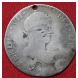 1814 Spanish 8 Reals Coin