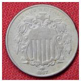 1867 Shield Nickel