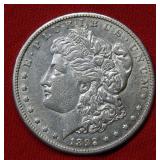 1892 CC Morgan Silver Dollar