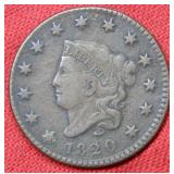 1820 Large Cent