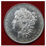 1878 Morgan Silver Dollar - 8 Tail Feathers