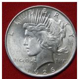 1926 D Peace Silver Dollar Coin