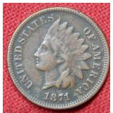 1871 Indian Head Cent