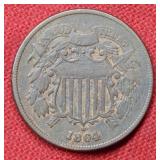 1864 Two Cent Piece