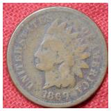 1869 Indian Head Cent
