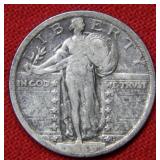 1919 Standing Liberty Silver Quarter