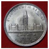 1939 Canada Silver Dollar