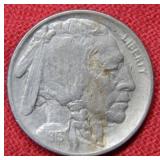 1913 Type II Buffalo Nickel