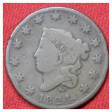 1824 Large Cent Coin
