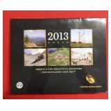 2013 America the Beautiful US Mint Quarter Set