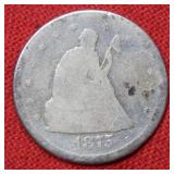 1875 CC Twenty Cent Piece