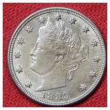 1883 Liberty Head Nickel - No Cents