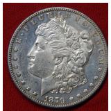1879 S Rev of 1878 S Morgan Silver Dollar