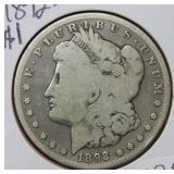 1892 S Morgan Silver Dollar Coin